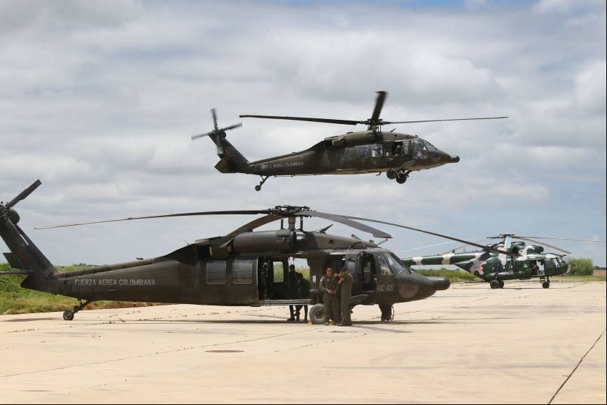03. Un MH-60L Black Hawk de la Fuerza A