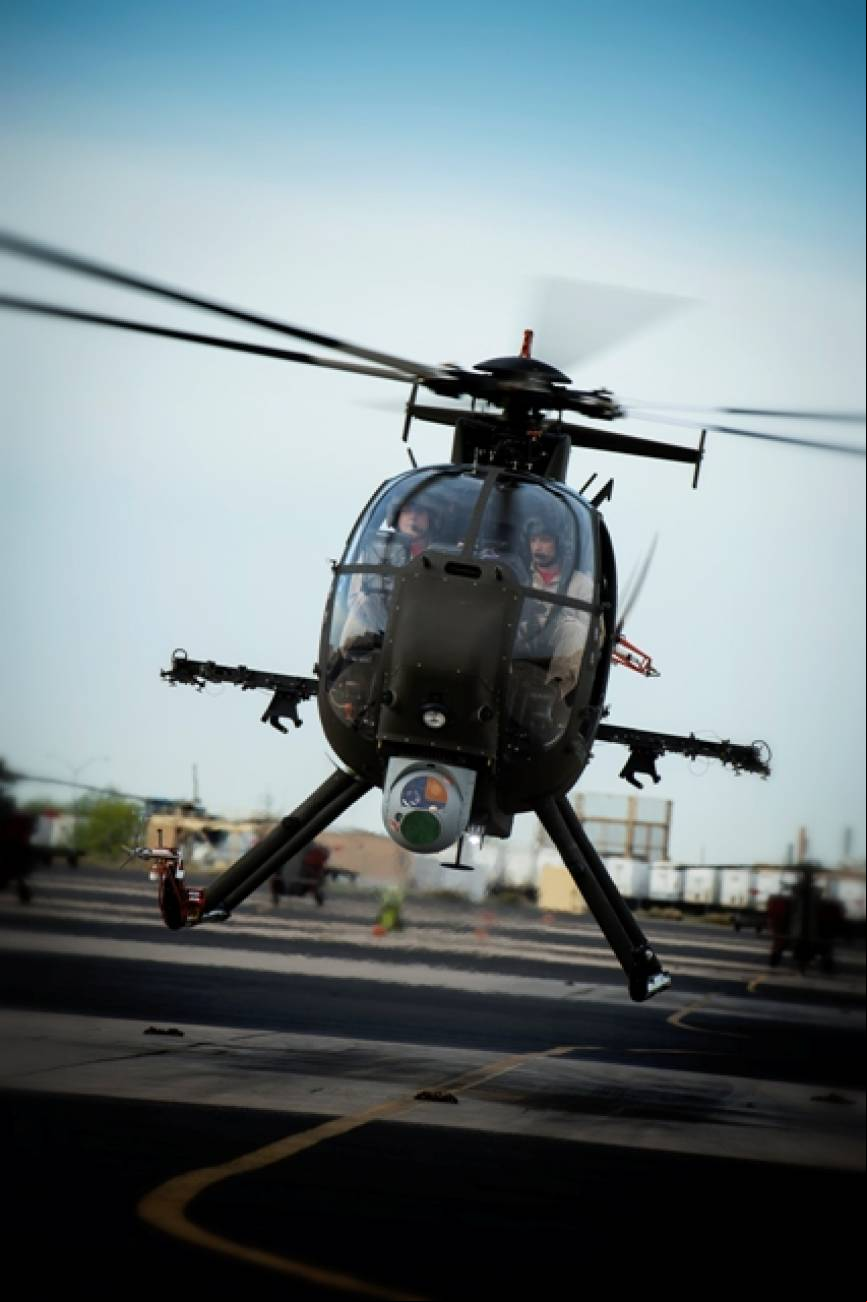 Pruebas del AH-6i de producci