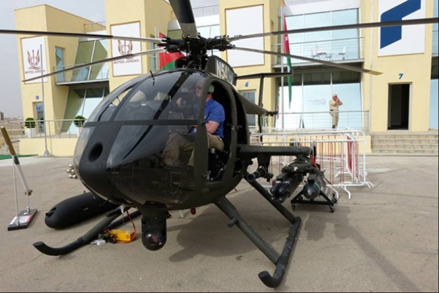 El MD540A y su repertorio de armas