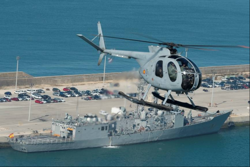 Los Hughes 500 pasaron recientemente por un programa de modernizaci
