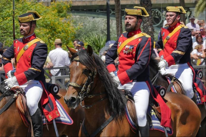 El desfile lo cerr