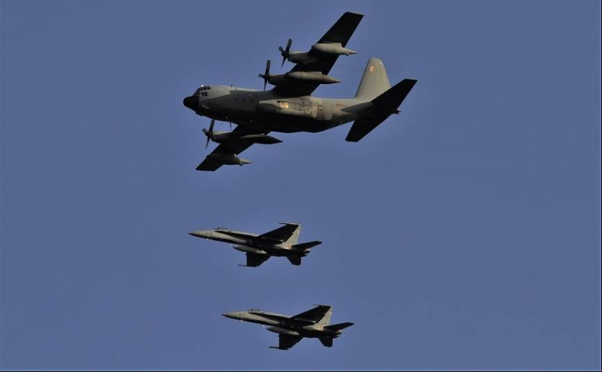 Uno de los KC-130H