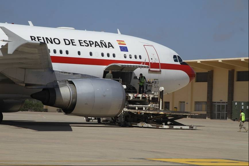El Airbus A310 del 45 Grupo de Fuerza A