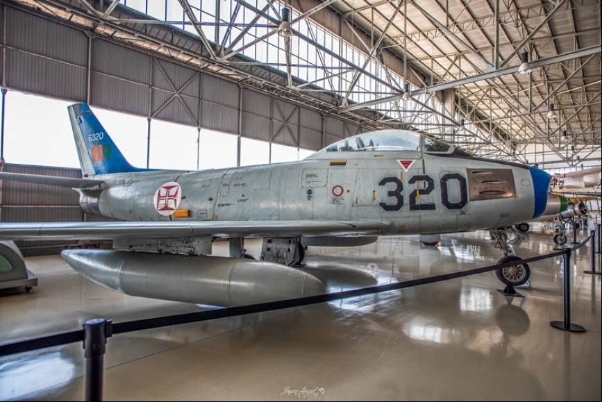 North American F-86 Sabre: En 1958 se compraron a la USAF 50 F-86F que fueron equipados con misiles AIM-9 Sidewinder. A