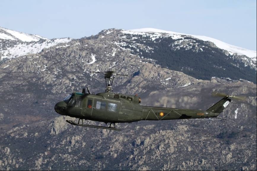 Los vuelos de los UH-1H