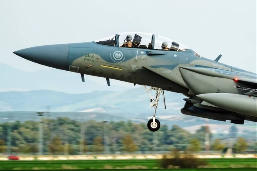 El principal sensor del F-15SA es el radar APG-63(v)3 AESA (foto Jos