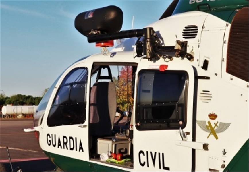 Los H135 se pueden equipar con una gr