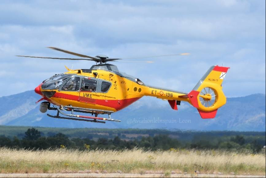 EC-135 P2+ "Totem" llegado desde Colmenar VIejo.