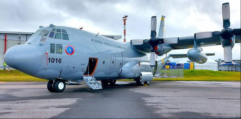 C-130H entregado por la CIAC a la Fuerza A