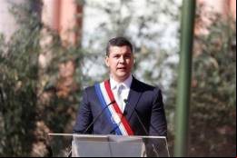 El presidente paraguayo, Santiago Pe