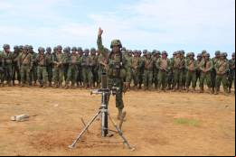 Alumnos del curso de ascenso a sargento segundo del Ej