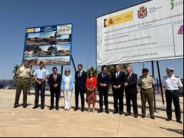 Visita de la ministra al CETEDEX en julio del a