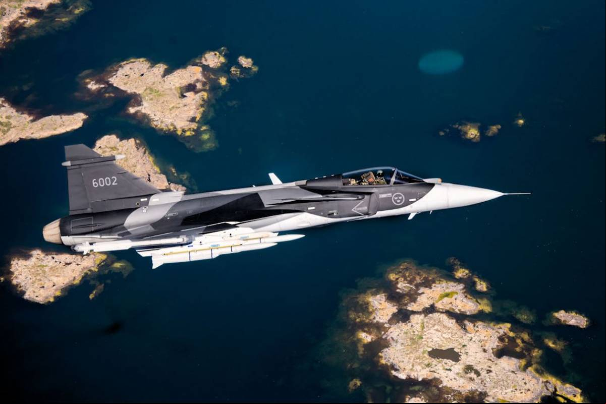 Gripen NG de la versi